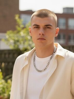 Chunky Silver Tone Stainless Steel 20” Heavy Statement Necklace - Unisex - Vtg.